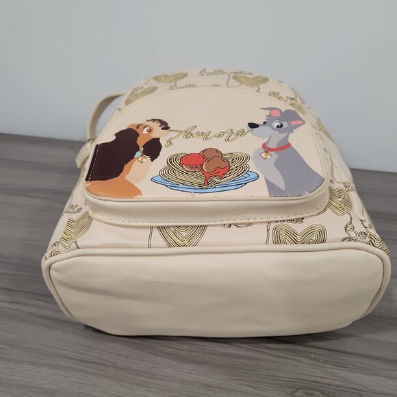 Disney Lady & The Tramp Spaghetti Scene Mini Backpack Dani Danielle Nicole - Picture 4 of 9